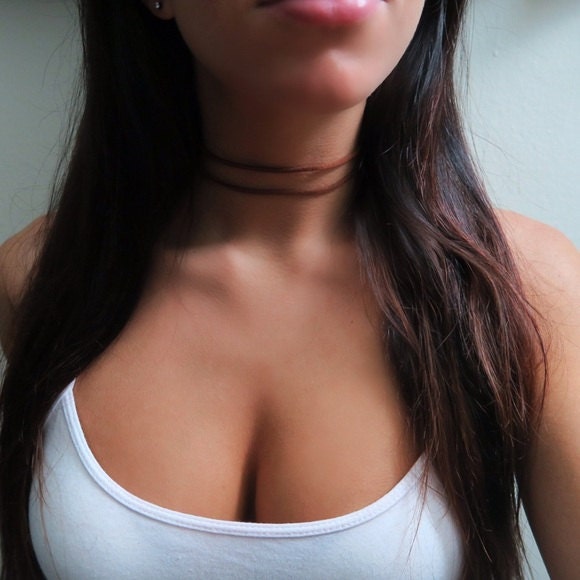 Layered Brown Choker