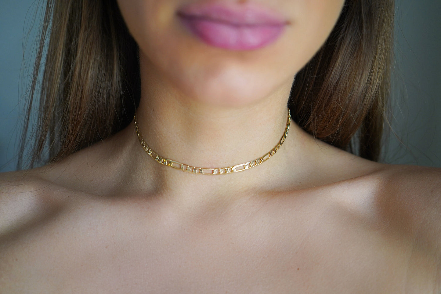 24K Gold Plated Chain Choker