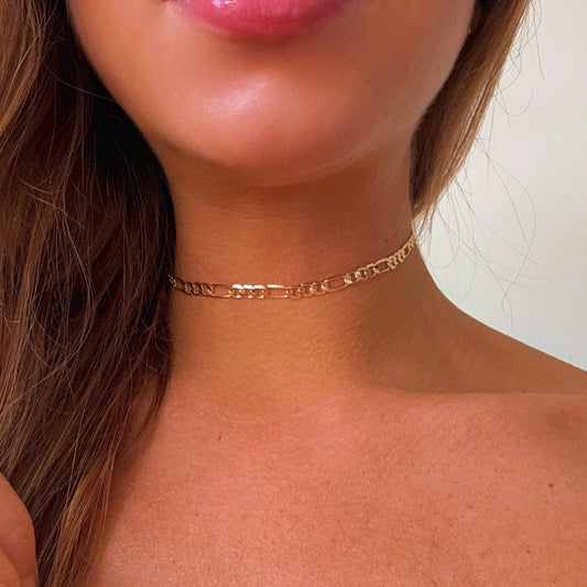 24K Gold Plated Chain Choker