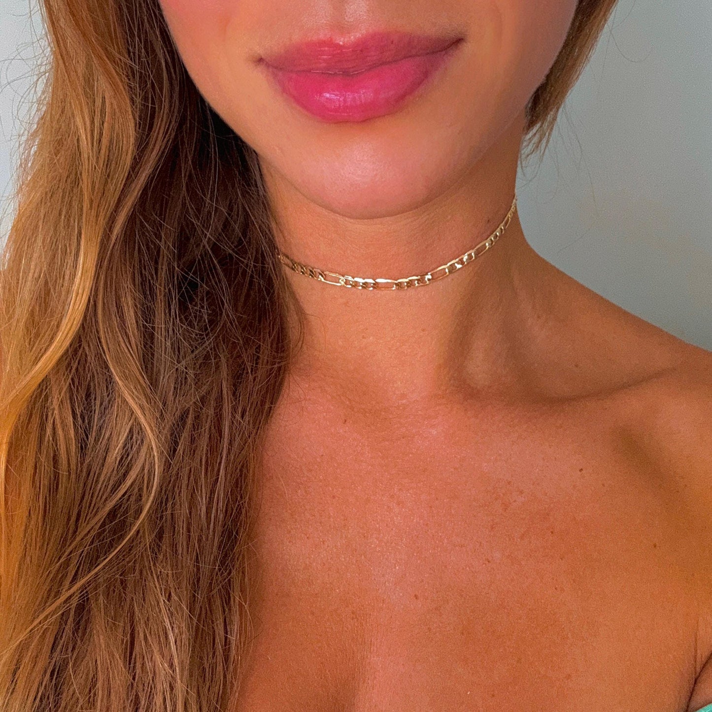 24K Gold Plated Chain Choker