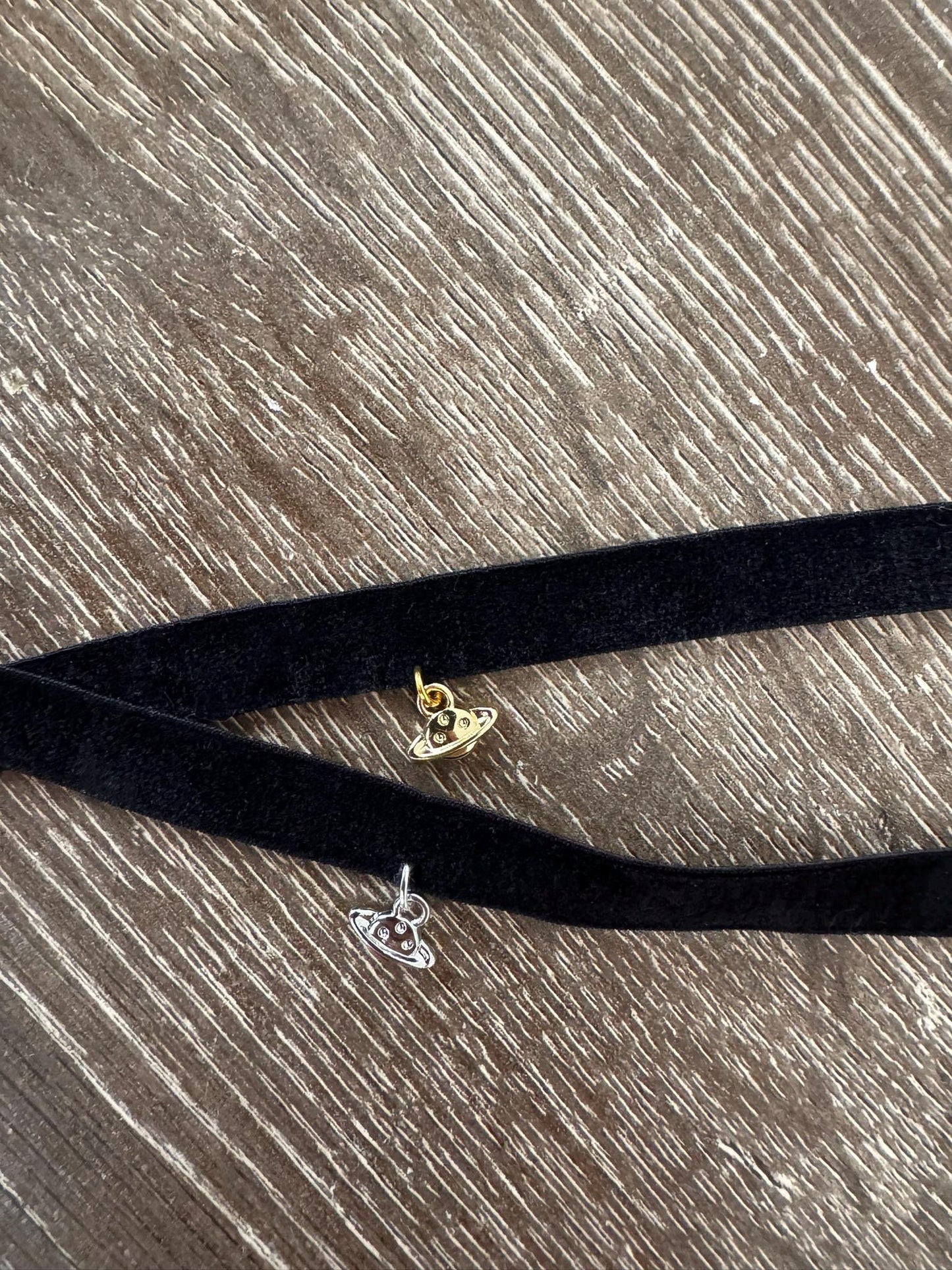 Planet Charm Choker