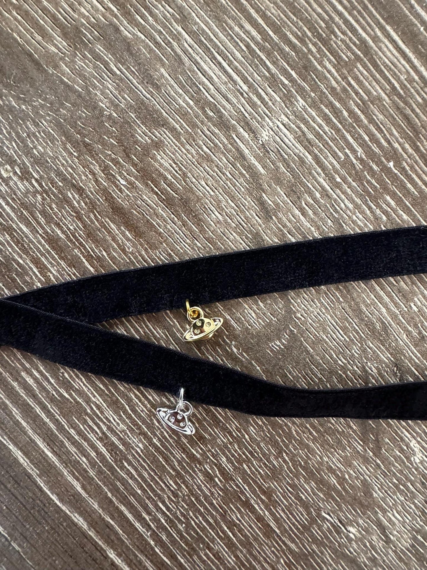 Planet Charm Choker