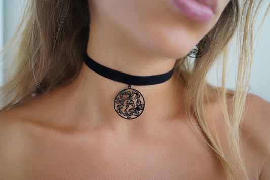 Choker & Earrings Bundle • Butterflies