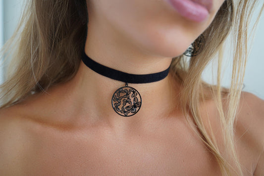 Choker & Earrings Bundle • Butterflies