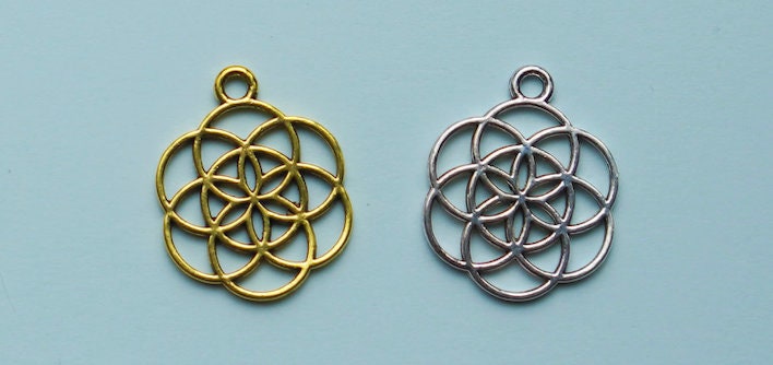 Sacred Geometry Charm Choker