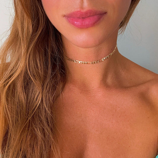 24K Gold Plated Chain Choker