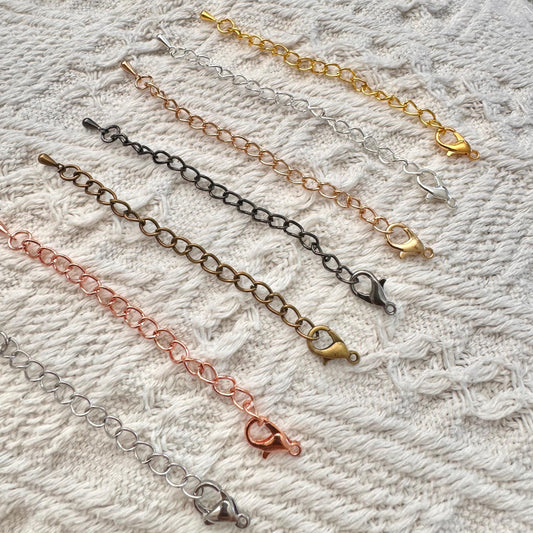 Layered Silver Ohm Charm Choker